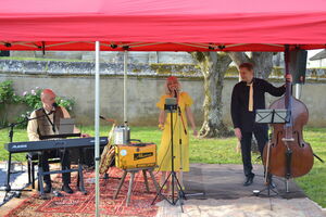 Trio de jazz avec Azadé